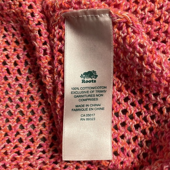 ROOTS Knitted 100% Cotton Sweater - Picture 9 of 10